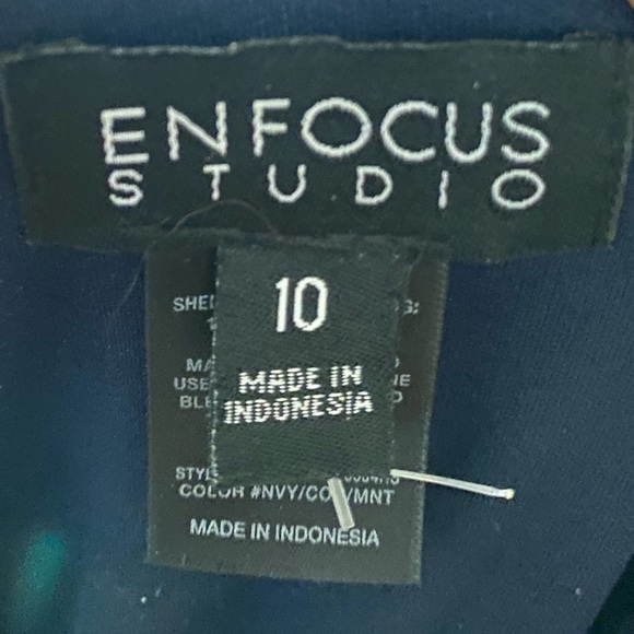 Enfocus Studio Navy Maxi Dress - Picture 8 of 9